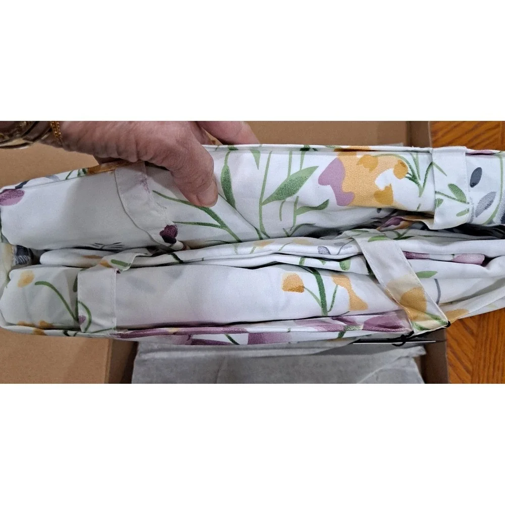 New Queen Duvet With Two Shams Get Bed‎ Ready Floral Wild Flowers